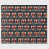 Red Boxing Gloves For USA 250th Birthday ラッピングペーパー (フラット)