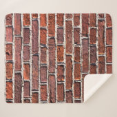 Red brick wall stone bricks masonry シェルパブランケット (正面(横))