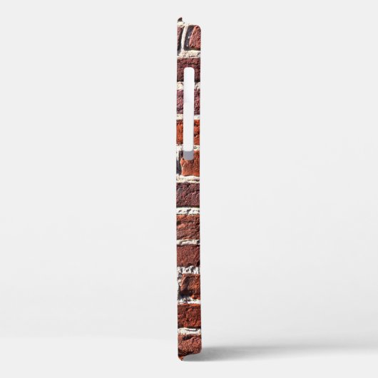 Red brick wall stone bricks masonry Case-Mate iPhoneケース (裏面 / 左)