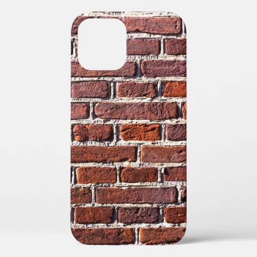 Red brick wall stone bricks masonry Case-Mate iPhoneケース (裏面)