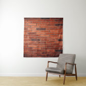 Red brick wall texture grunge backgroundbrick,wall タペストリー (インサイチュ)