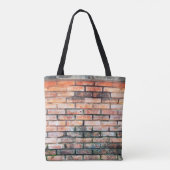 Red brick wall with stainsabstract,aged,architectu トートバッグ (裏面)