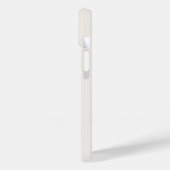 Red brown abstract aesthetic minimal Monogram Case-Mate iPhoneケース (裏面 / 左)