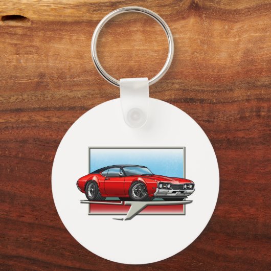 Red_BT_68_Cutlass キーホルダー (正面)