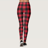 Red Buffalo Plaid  レギンス (裏面)