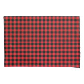 Red Buffalo Plaid Pillowcase 枕カバー (正面)