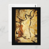 Red Bull', Lascaux, Dordogne_Art of Roquity ポストカード (正面/裏面)