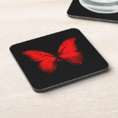 Red Butterfly Coasters コースター (左側)