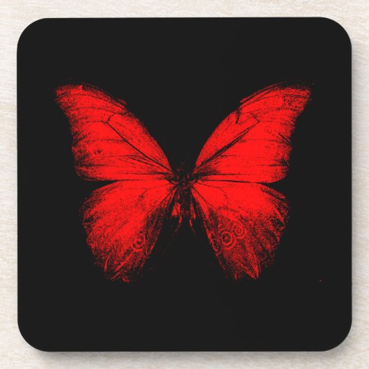 Red Butterfly Coasters コースター (正面)