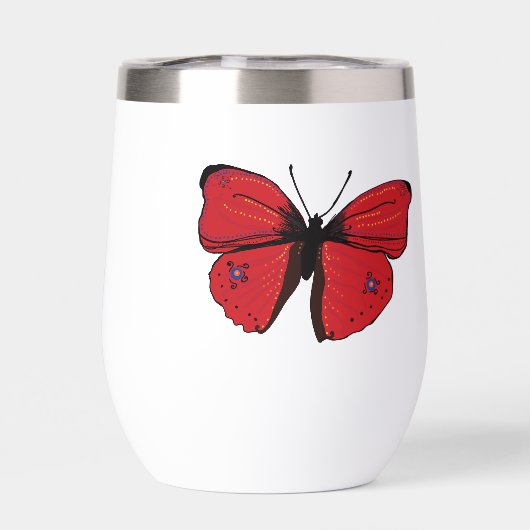 Red Butterfly Drawing (背面)