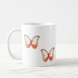 Red Butterfly Mug コーヒーマグカップ