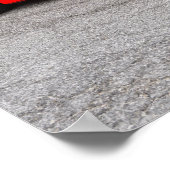 Red C7 Chevrolet Corvette ポスター (角)