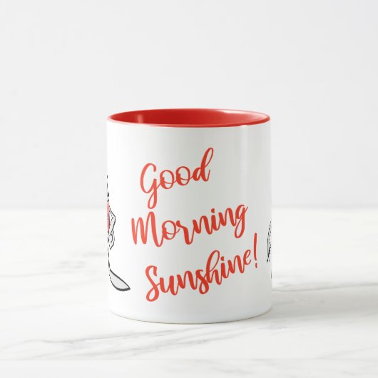 Red Can Creature Coffee Mug マグカップ (中央)