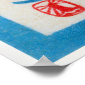 Red Canoe - Matchbox Print - Aesthetic Wall Art ポスター (角)