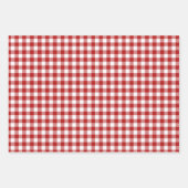 Red Caps Diplomas Mixed Graduation Patterns ラッピングペーパーシート (正面3)