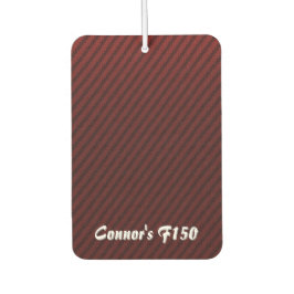 Red Carbon Fiber Style カーエアーフレッシュナー