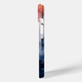 Red Cardinal Birds in a Misty Forest Case-Mate iPhoneケース (裏面 / 左)