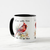 Red Cardinal ''Sympathy'' 名前入れ マグカップ (正面左)