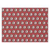 Red Cardinal with Holly Berries テーブルクロス (正面(横))