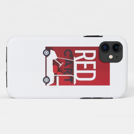 Red Cart Golf Mobile Case Case-Mate iPhoneケース (裏面(横))