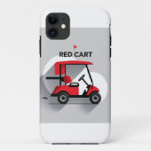 Red Cart Golf Mobile Case Case-Mate iPhoneケース (裏面)