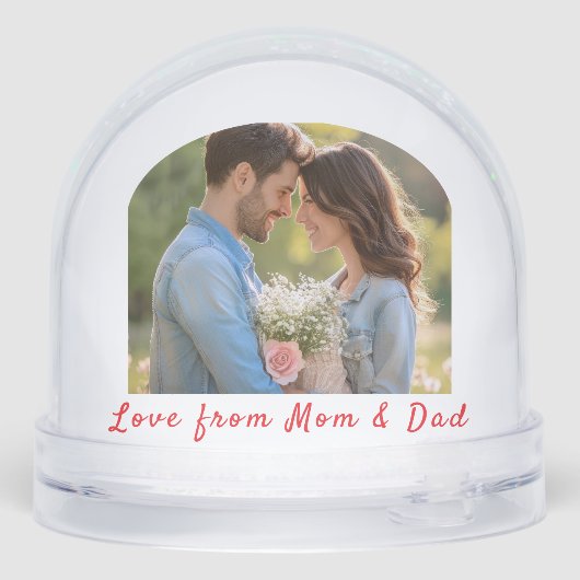 Red Check Red Hearts Valentine's Day PHOTO (裏面)