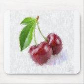 Red Cherries マウスパッド (正面)