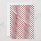 Red Cherries in Martini – Valentine’s Day Party 招待状 (裏面)