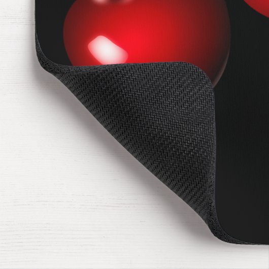 Red Cherries Mouse Pad マウスパッド (コーナー)