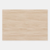 Red Cherry Blush Cream Gold Glitter Christmas ラッピングペーパーシート (正面2)