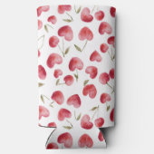 Red Cherry Hearts スリム缶クーラー (裏面)