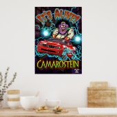 Red Chevy Camaro SSポスター ポスター (キッチン)
