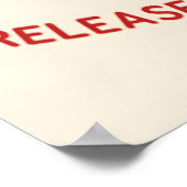 Red Chili Pepper 'Chill Out' Poster Spicy Kitchen ポスター (角)