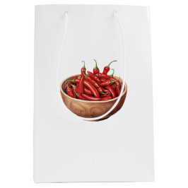 Red Chili Peppers ミディアムペーパーバッグ