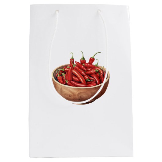 Red Chili Peppers ミディアムペーパーバッグ (正面)