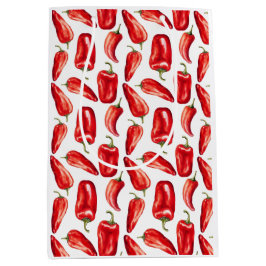 Red Chili Peppers ミディアムペーパーバッグ