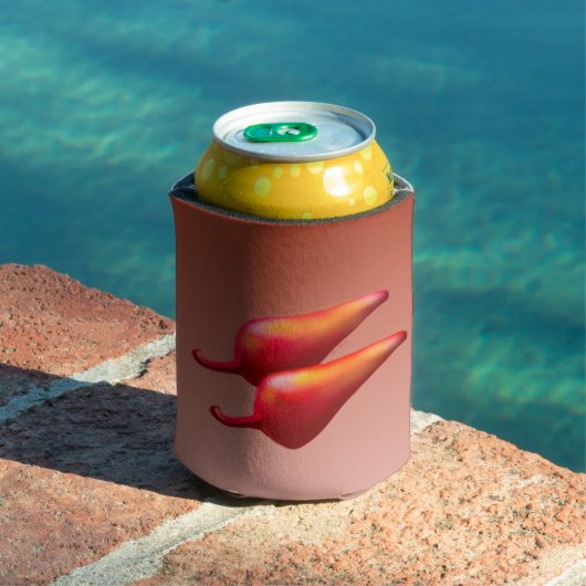 Red Chili Peppers can cooler 2 sided 缶クーラー (インサイチュ プール)