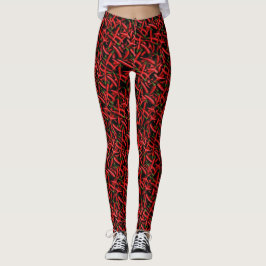 Red Chili Peppers Leggings レギンス