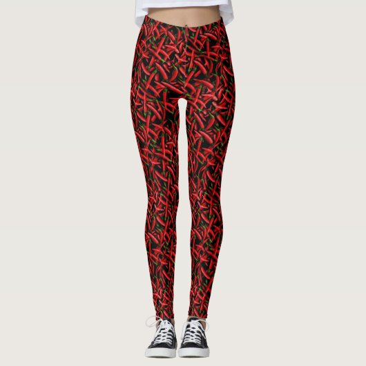 Red Chili Peppers Leggings レギンス (正面)