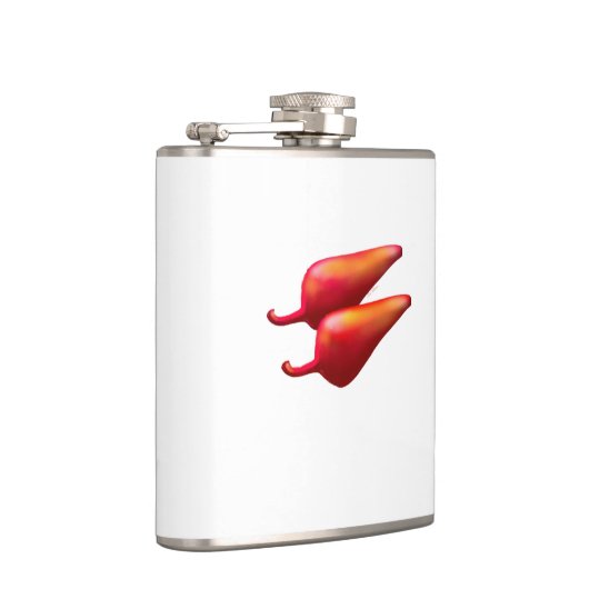 Red Chili Peppers white wrapped flask フラスク (右)