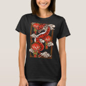 Red Chinese New Year Of The Dragon 2024 Lanterns C Tシャツ (正面)