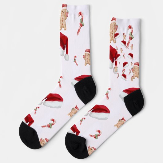 Red Christmas ソックス (左)