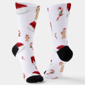 Red Christmas ソックス (傾斜あり)