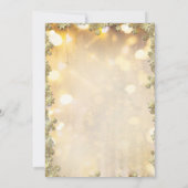 Red Christmas Balle, Stars Christmas Companyパーティー 招待状 (裏面)