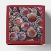 Red Christmas Balls フェイバーボックス (上部)