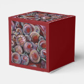 Red Christmas Balls フェイバーボックス (裏面サイド)