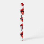 Red Christmas Bows iPhoneケース (右側面)