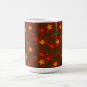 Red Christmas Coffee Mug – Classic Holiday Gift  コーヒーマグカップ (中央)