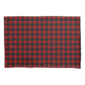 Red Christmas Pattern Fleece Blanket 枕カバー (正面)