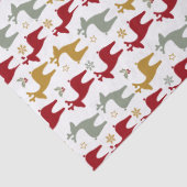 Red Christmas Reindeer Pattern#12 ID1009 薄葉紙 (詳細)